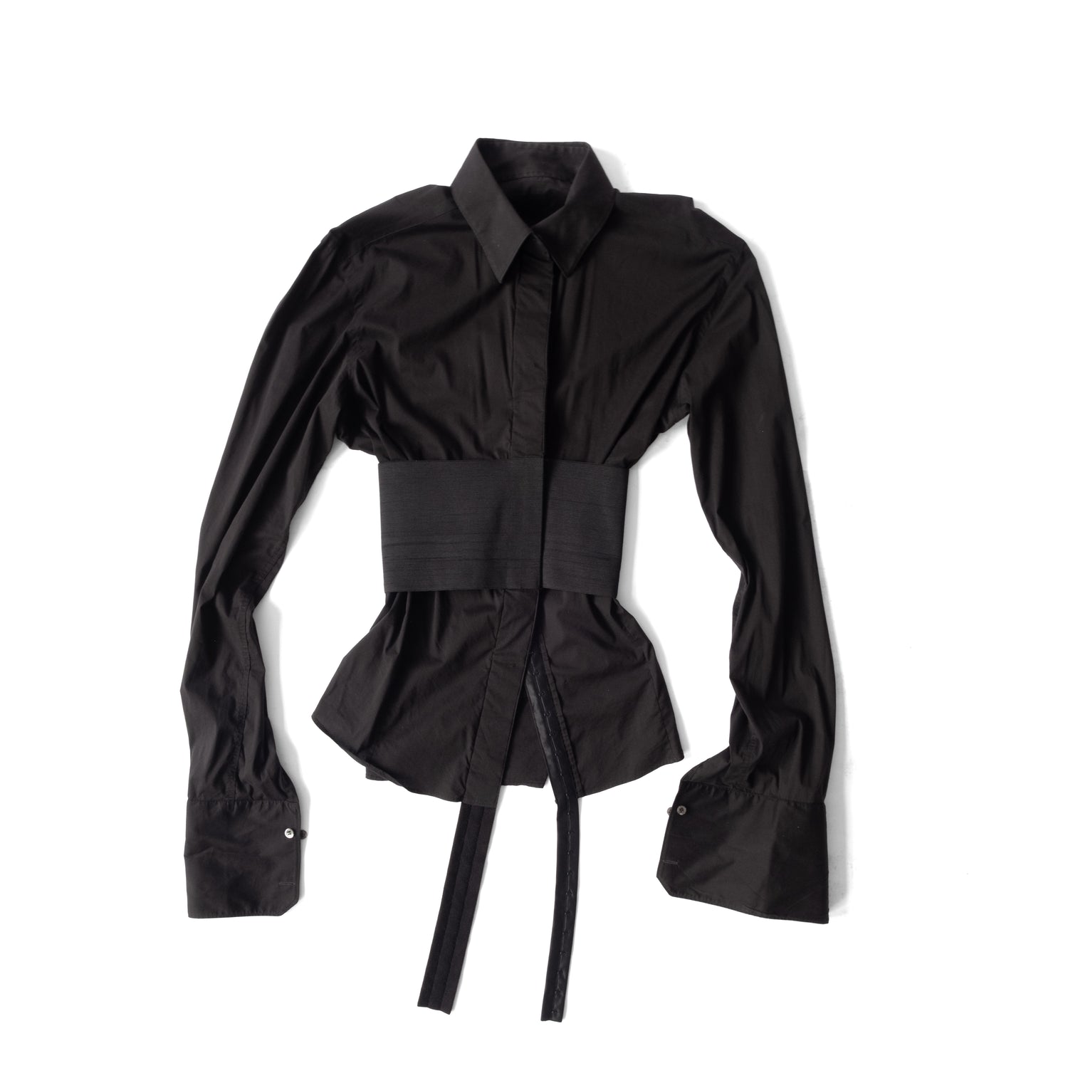 Elastic Corset Shirt