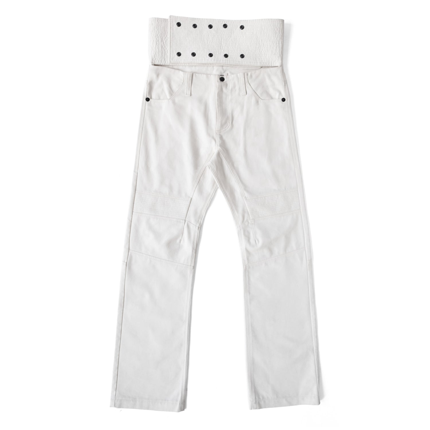 White Workwear Pants