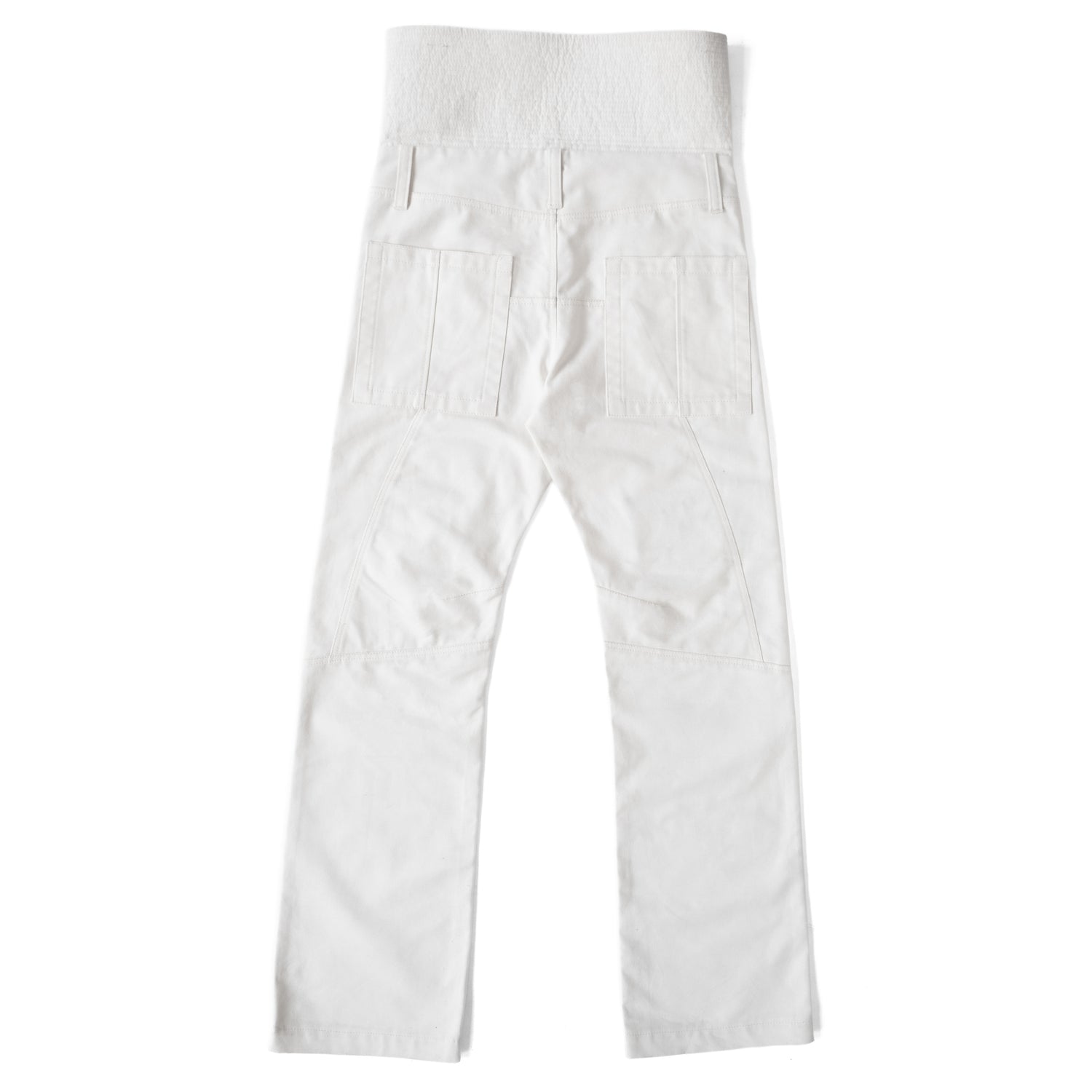 White Workwear Pants